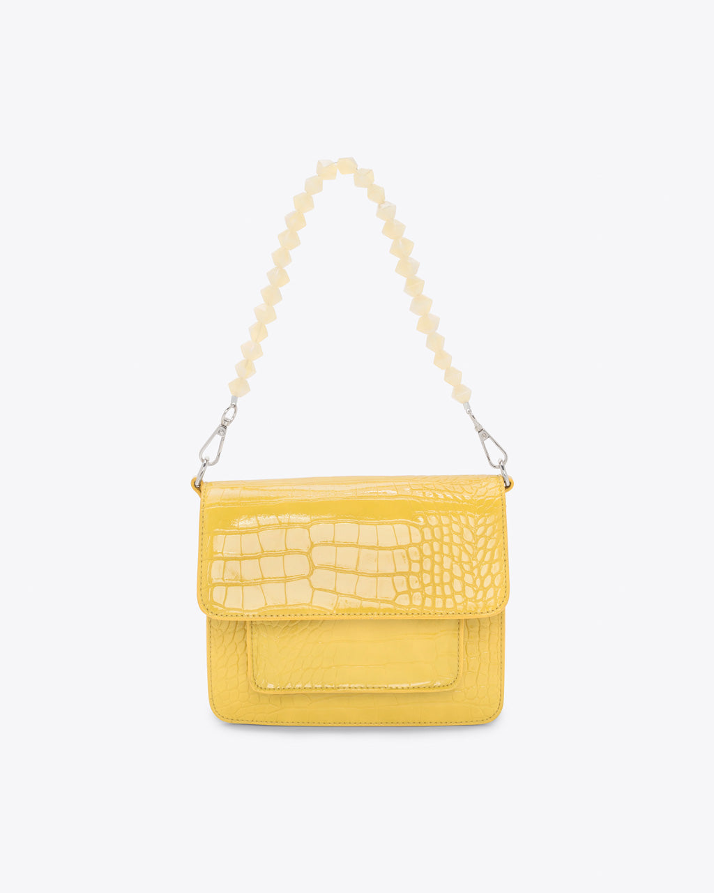 small yellow purse