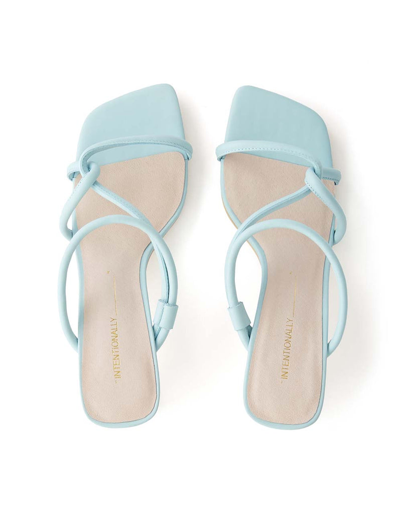 Willow Sandal - Baby Blue by intentionally blank - shoes - ban.do