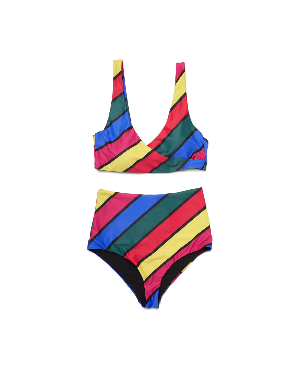 lazy oaf rainbow swimsuit