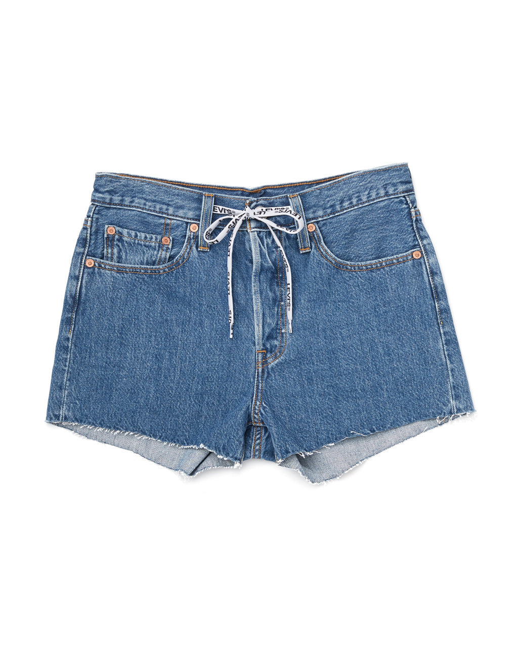 levi's high rise shorts