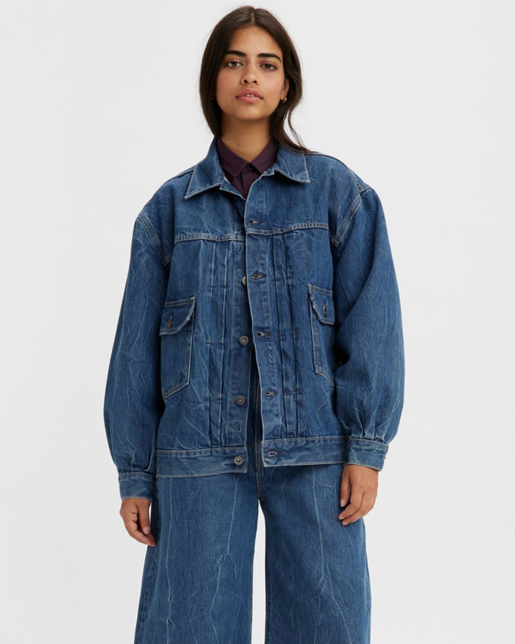 Made & Crafted Tucked Trucker Jacket by Levi's - jacket 