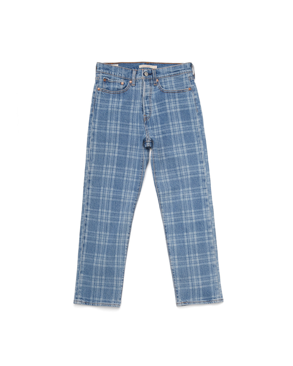 levi's plaid jeans