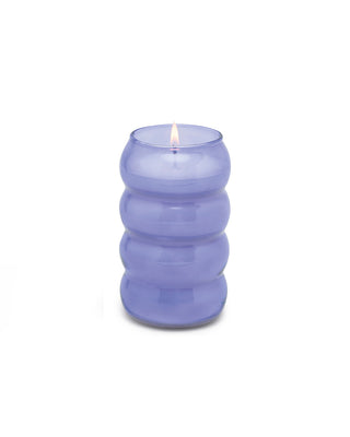 Realm Tall Bumpy Glass Candle - Fresh Air & Willow