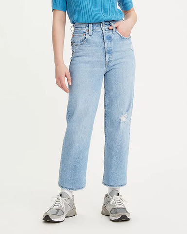 Ribcage Straight Ankle - Jazz Pop by Levi's - jeans 