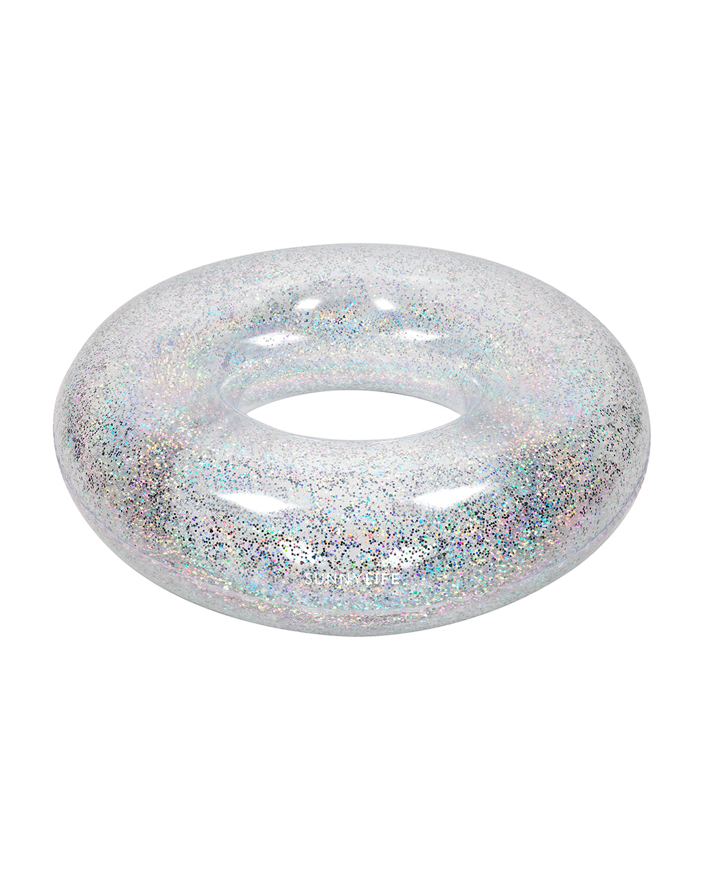 glitter inflatable ring