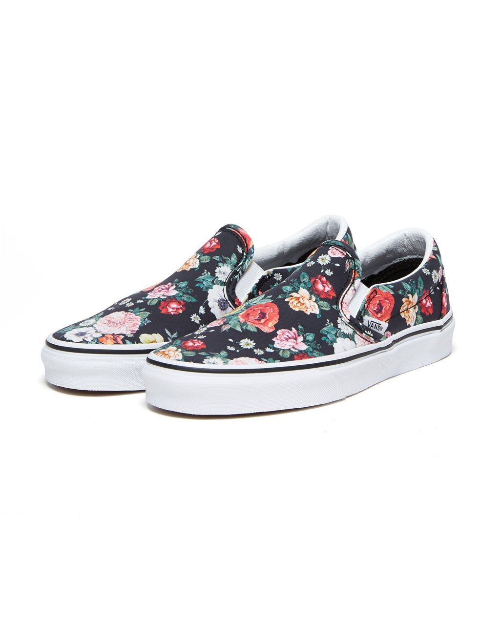 flower slip on shoes