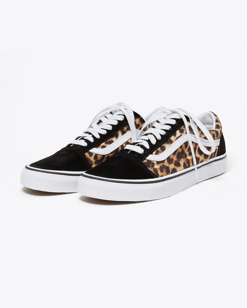 Old Skool - Leopard - Black/True White by Vans - shoes - ban.do