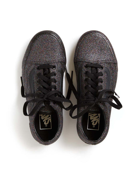 rainbow glitter old skool