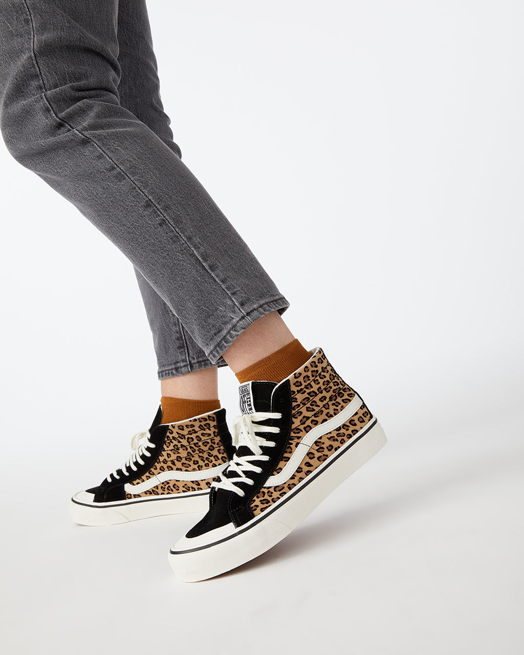 mini leopard vans