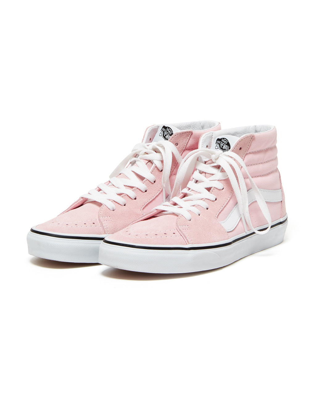 blush high top vans