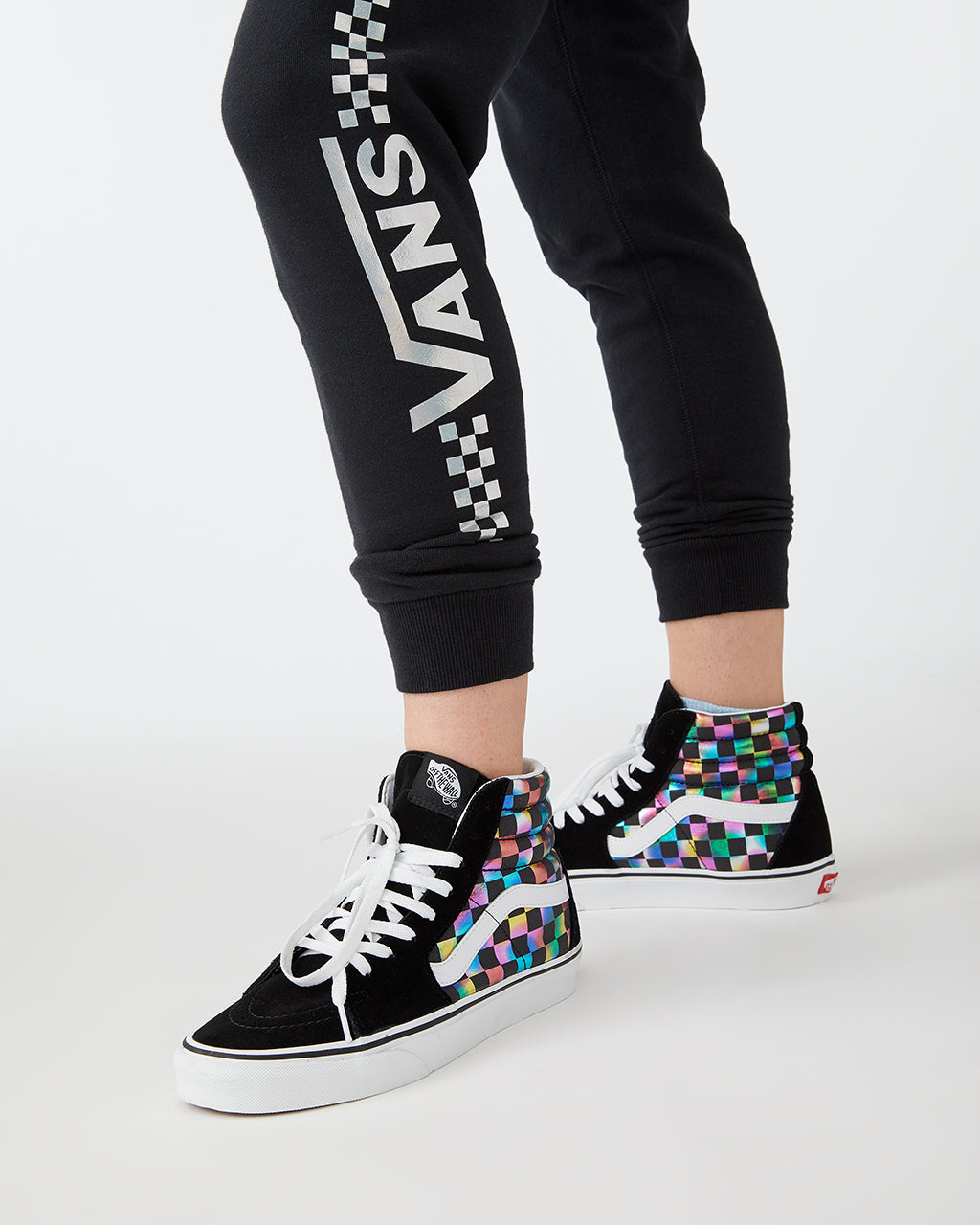 iridescent slip on vans