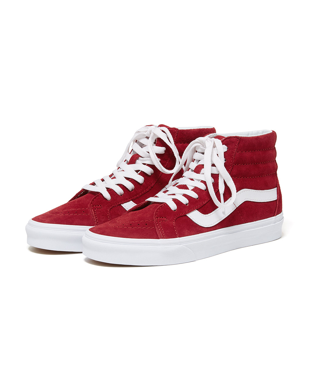 Sk8-Hi - Red Suede by vans - shoes - ban.do