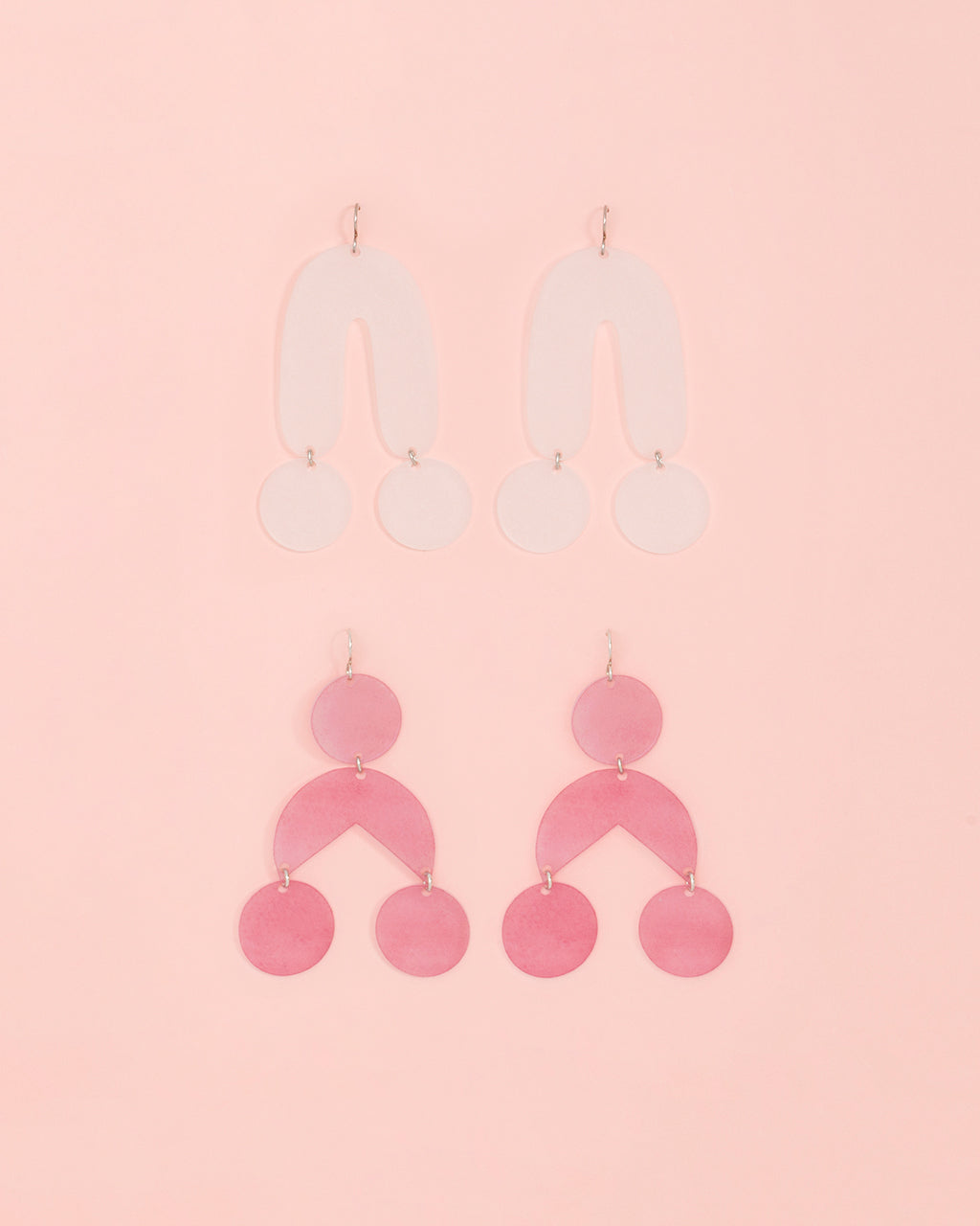 shape earrings - pink by KT jewelry - earrings - ban.do