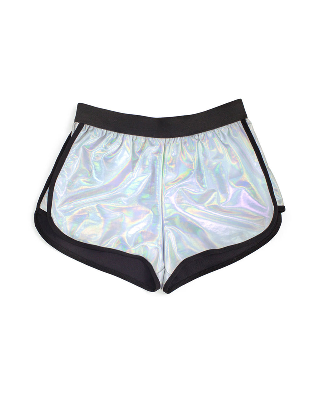 holographic shorts by jala - shorts - ban.do