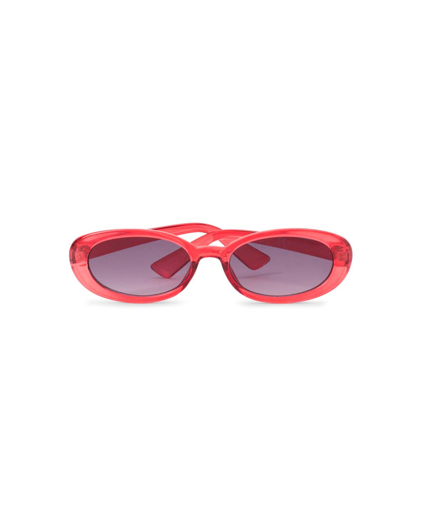 Oval Sunglasses - Red by ban.do - sunglasses - ban.do