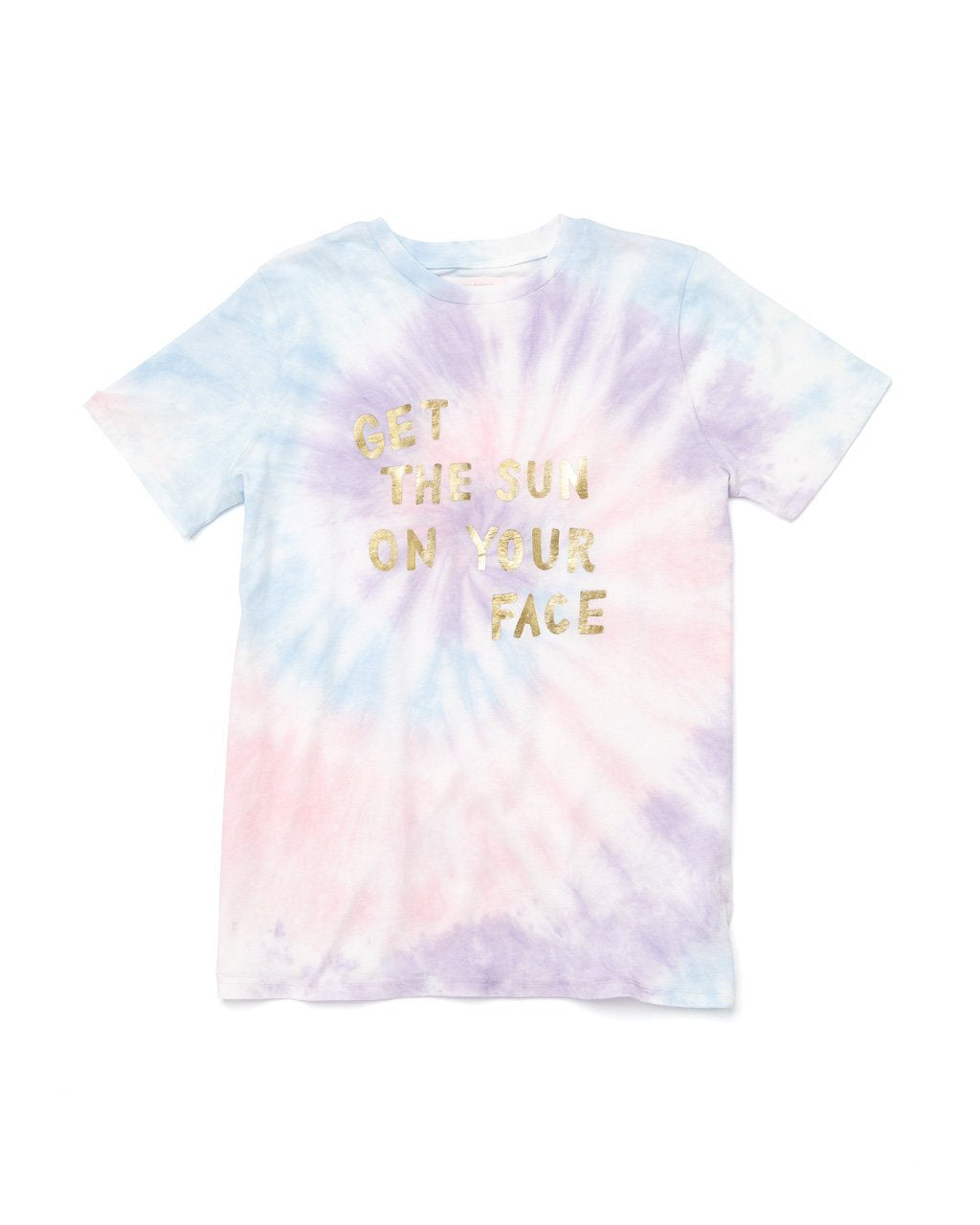 Get the Sun on Your Face Tie-Dye Tee by ban.do - graphic tee - ban.do