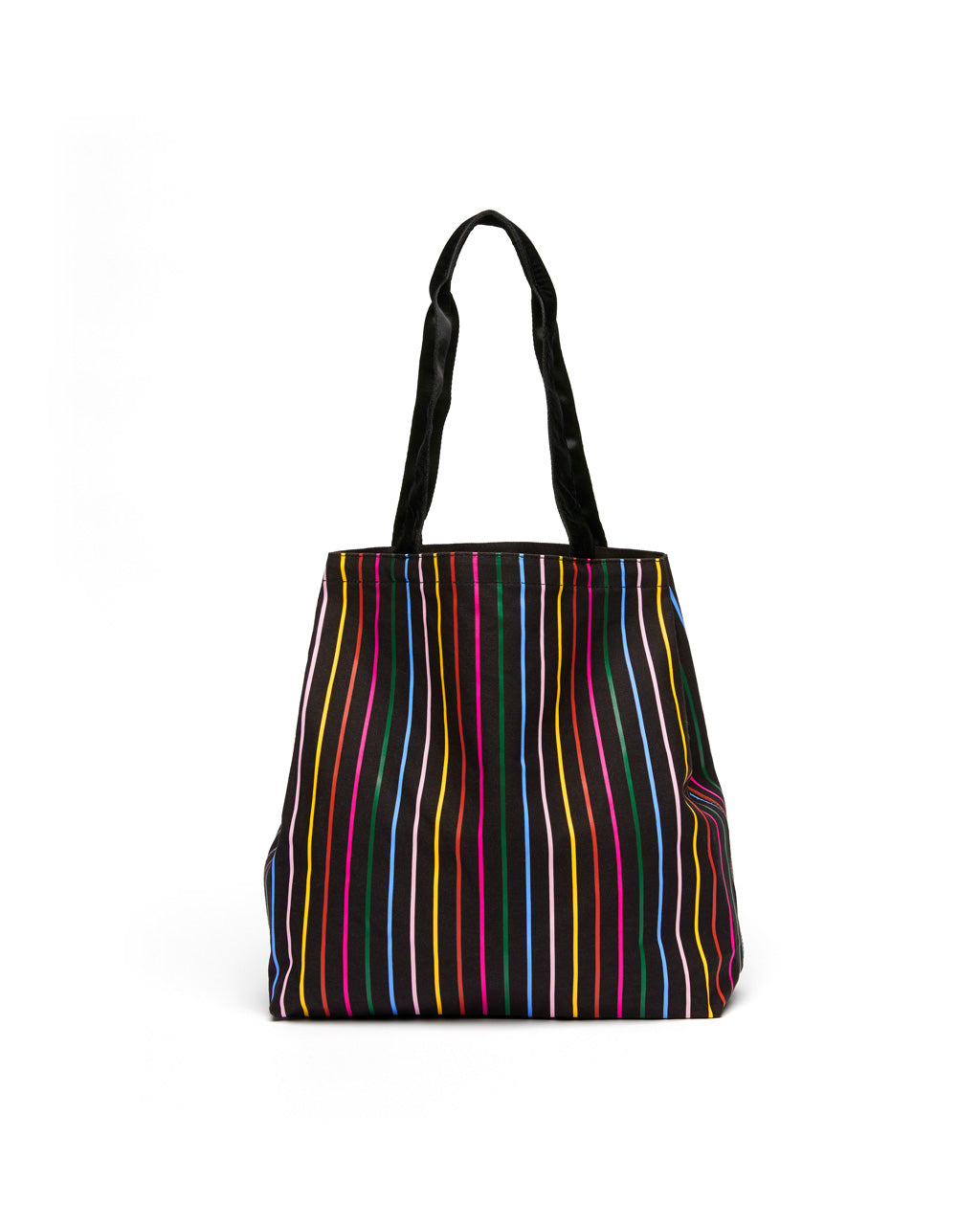 Deluxe Tote Bag - Disco Stripe by literacybasics.ca - tote - literacybasics.ca