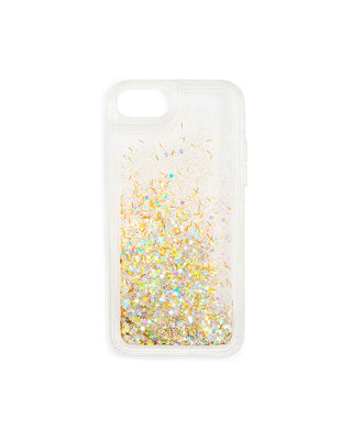 glitter bomb iphone 7 case - clear