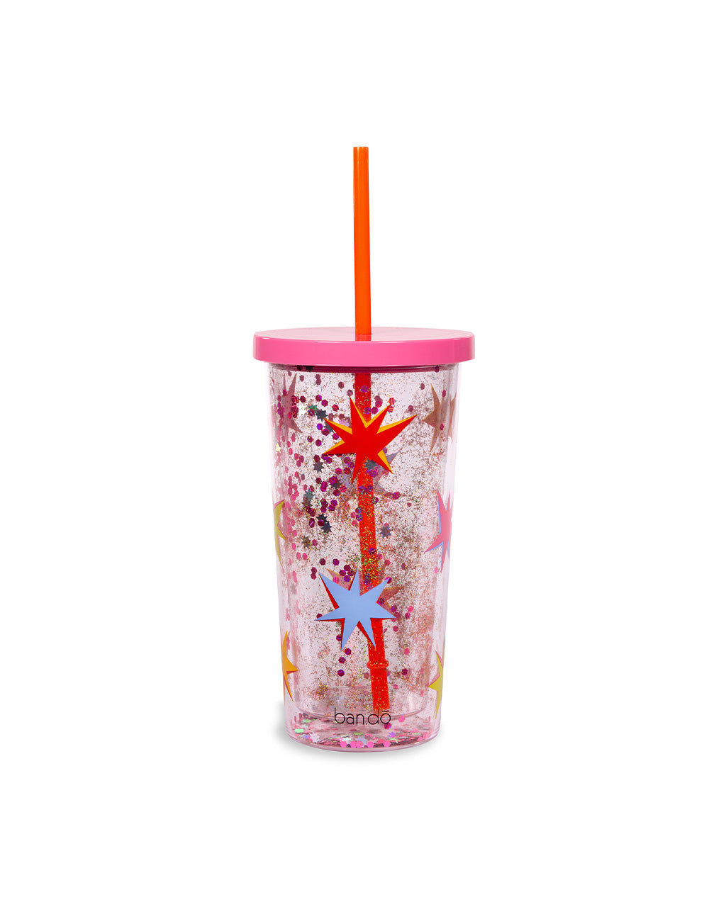 Ban.Do Endless Possibilities Glass Travel Mug Pink Tones