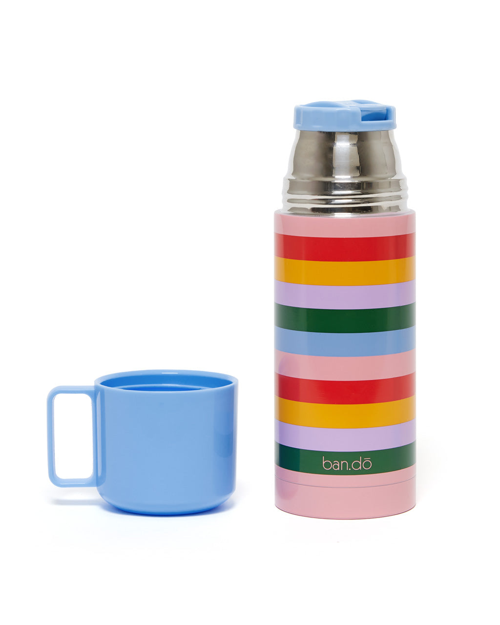 Stainless Steel Thermal Mug with Cup 