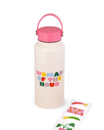 Ban.Do Glitter Bomb Pink Stardust Water Bottle