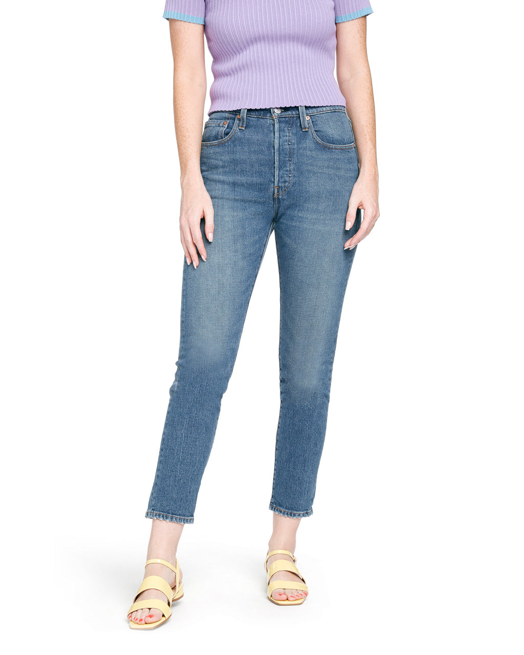 levi's 501 skinny blue