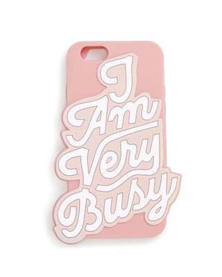 silicone iphone 6/6s case - i am very busy