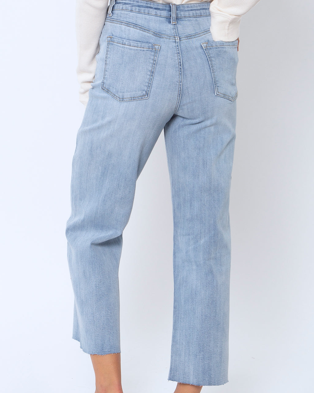 Kellyn Denim Woven Pant - Faded Indigo