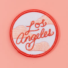 embroidered iron on los angeles patch