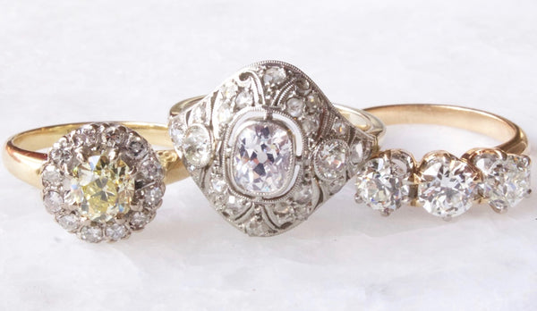 Antique and Vintage Engagement Rings 
