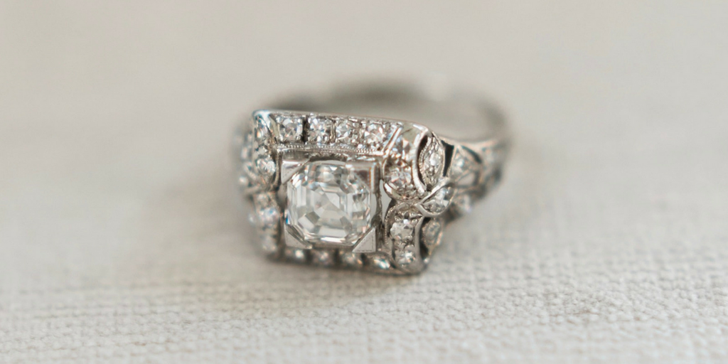 bernadette antique engagement ring