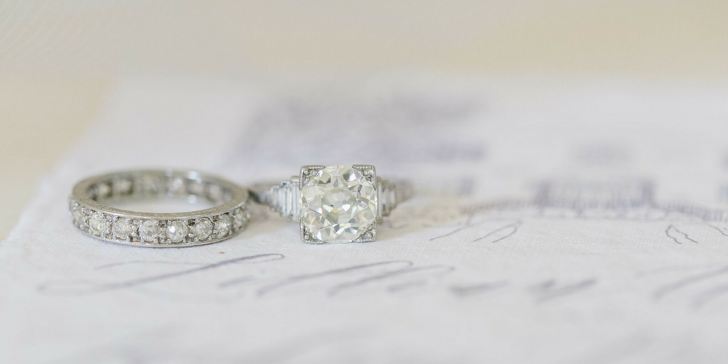 kimberly vintage engagement ring