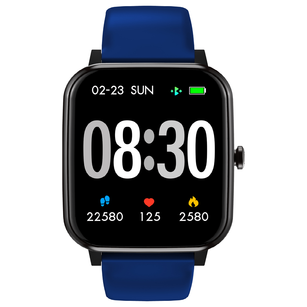 Bluetooth Smart Watch Heart Rate Blood Pressure Oxygen Monitor Fitness  Tracker | eBay