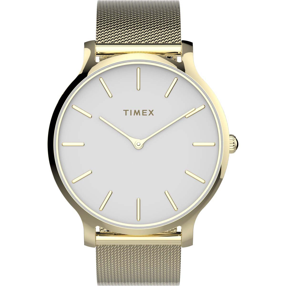 Timex City Collection Women's Quartz Analog Silver-Tone Dial