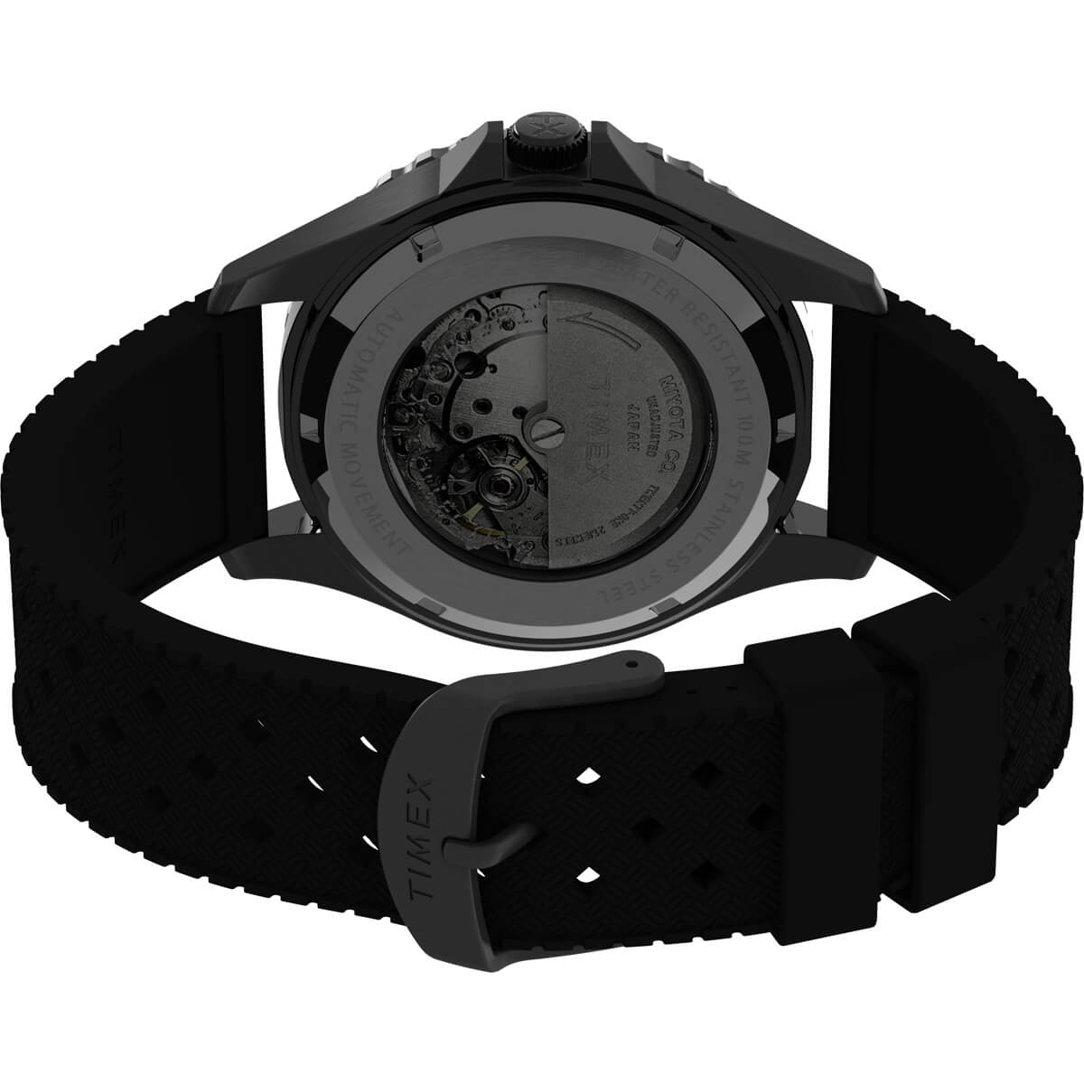 Navi XL Automatic 41mm Synthetic Rubber Strap Watch