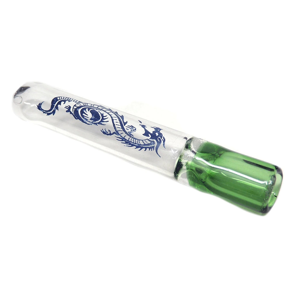 Clear Dragon One Hitter Pirate Girl Smoke Boutique