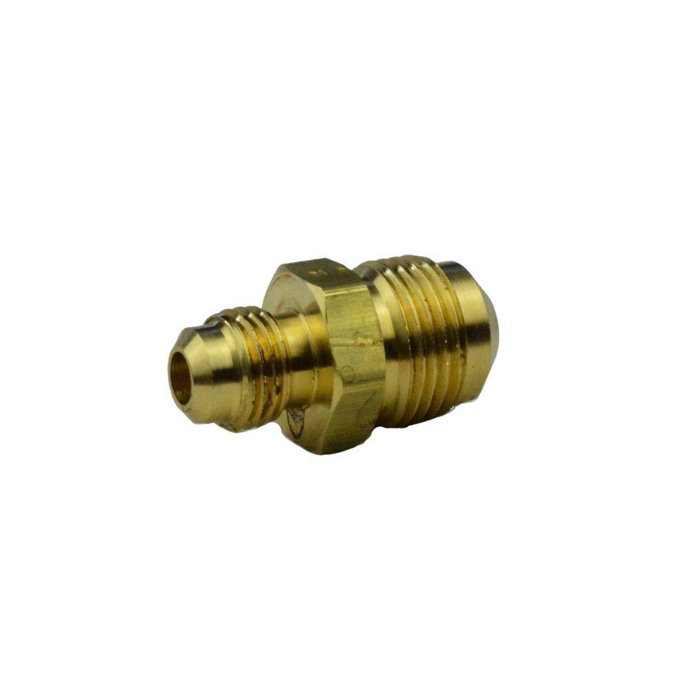 5/8" OD X 3/8" OD BRASS REDUCING FLARE UNION