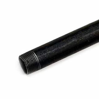 1-1/4" X 10' BLACK IMPORT PIPE