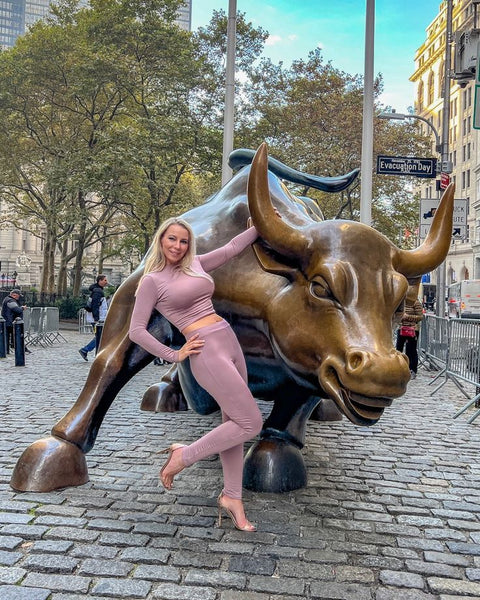 La statue du Taureau de Wall Street, États-Unis