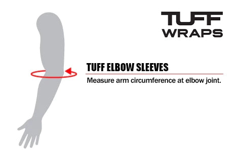 elbow sleeves measurement chart