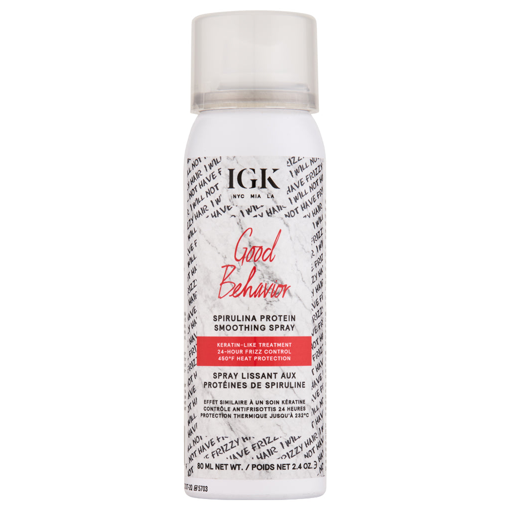 IGK Hair-Smoothing Spray Mimics Results of a Keratin Treatment