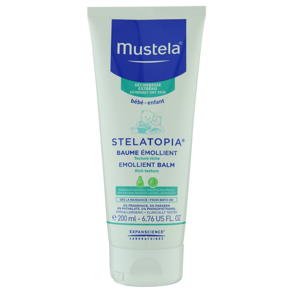 Mustela Stelatopia Fragrance Free Baby Cleansing Gel and Wash for Eczema  Prone Skin - 6.76 fl oz