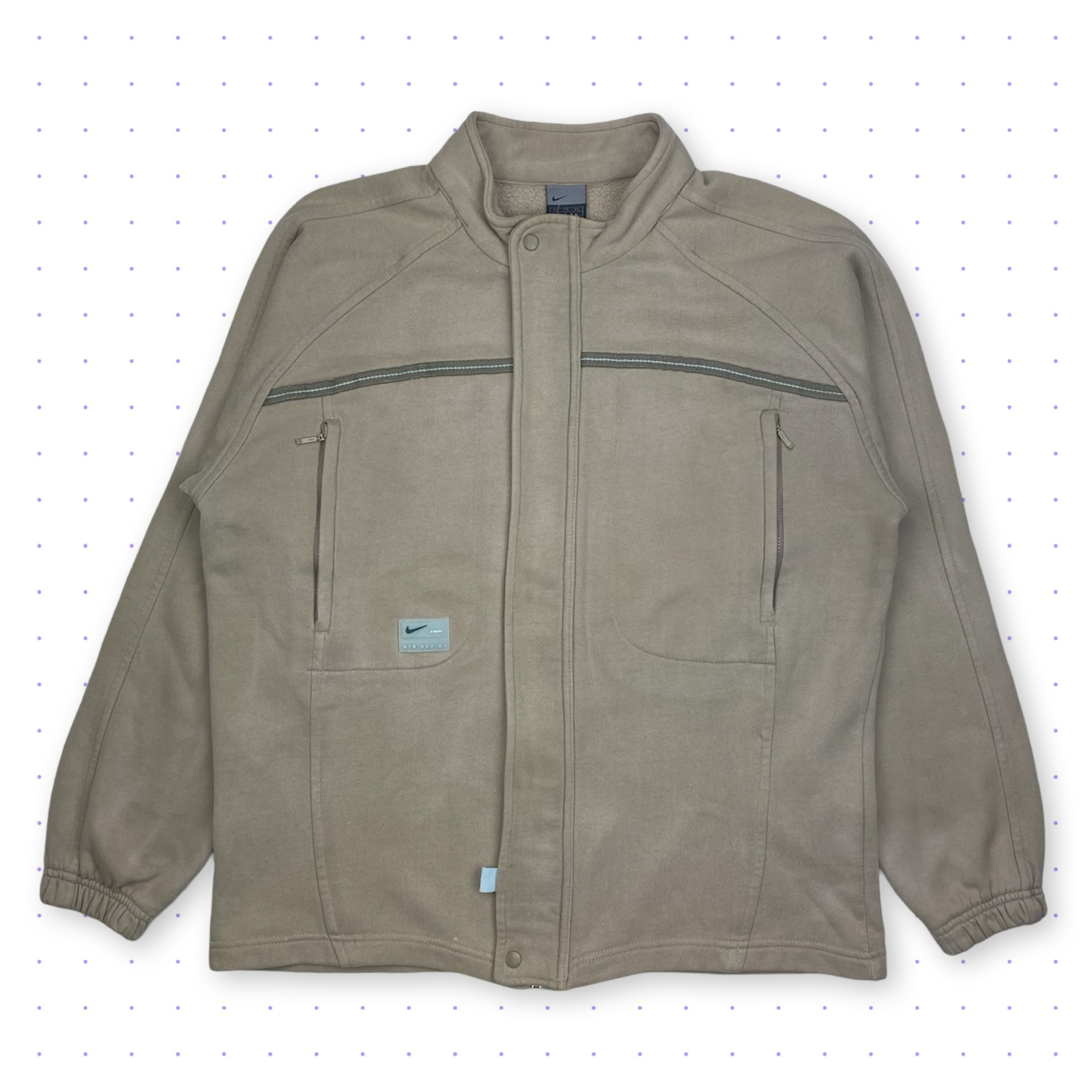 image of 00s Nike 928-952:01 Patch Jacket Beige