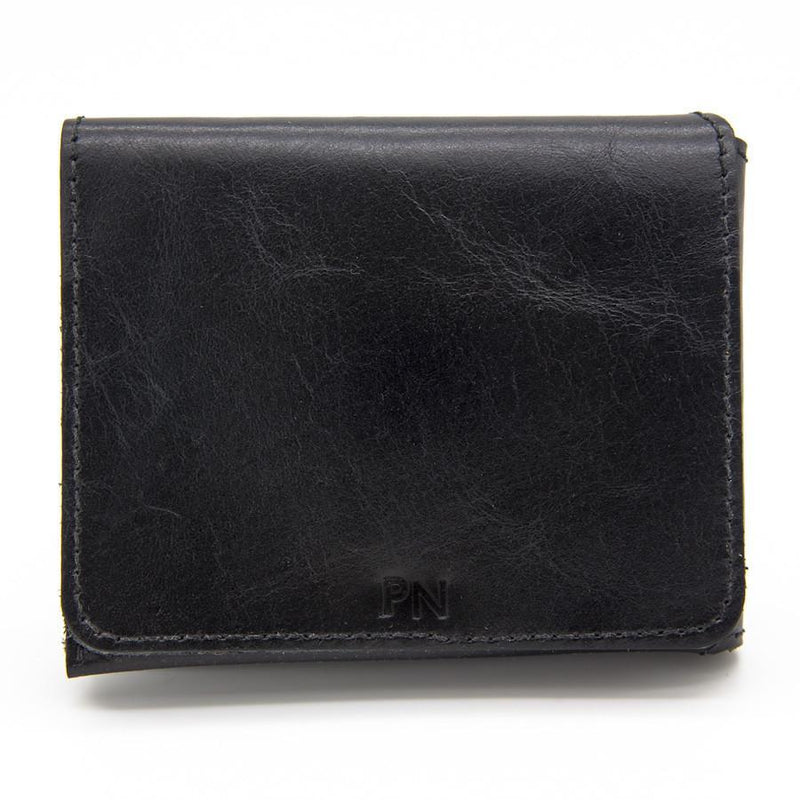 Black Leather Wallet / Made in Montreal - Rimanchik