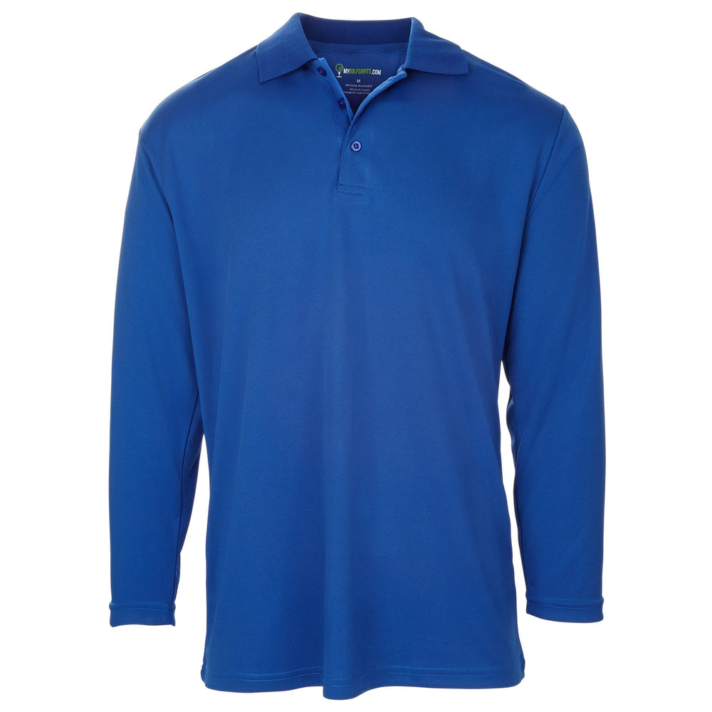 long sleeve dri fit polo