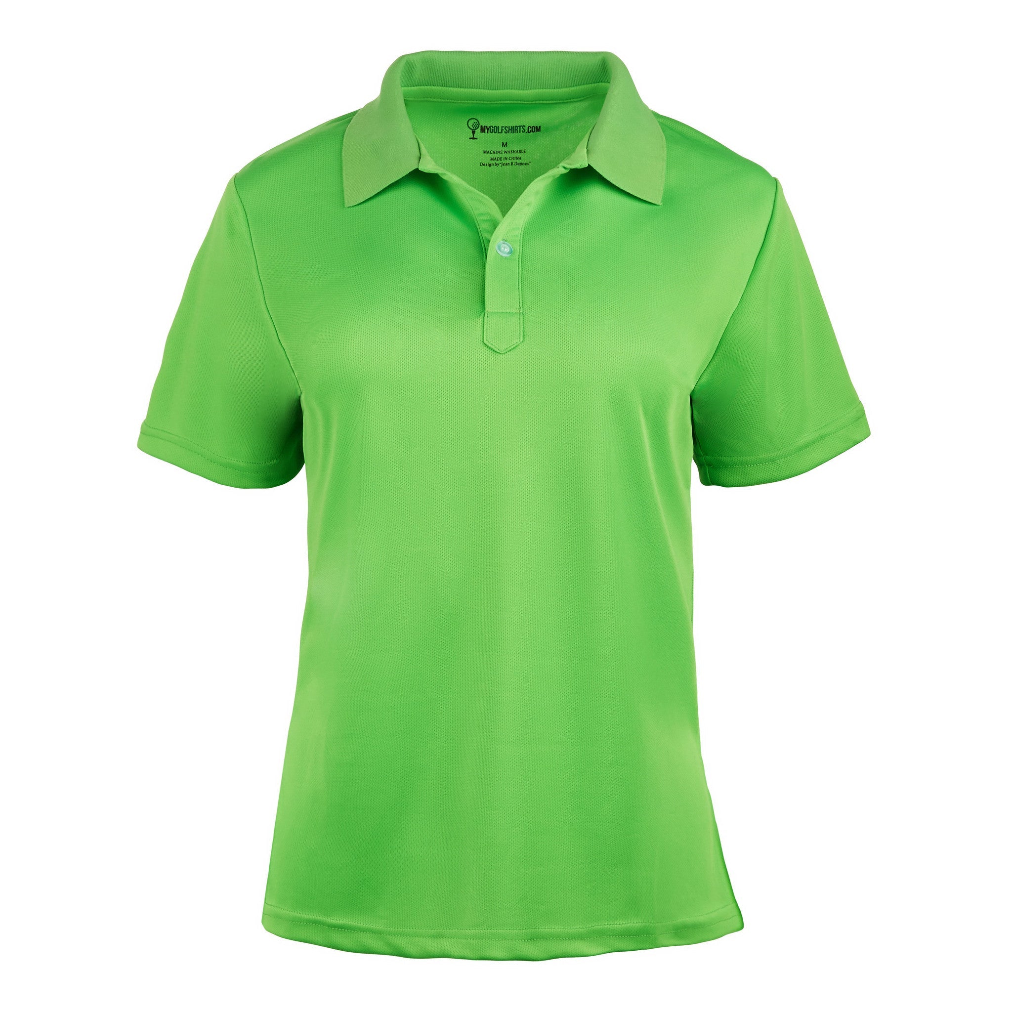 womens green golf shirt