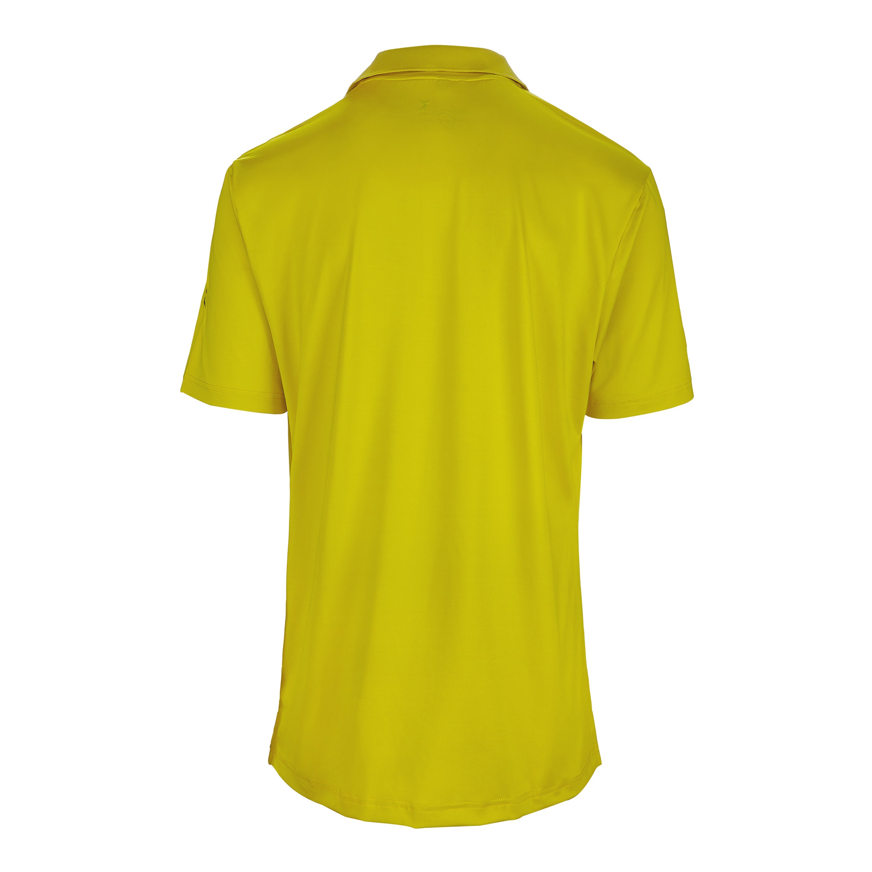 Men's UPF 50+ Short-Sleeve Quick-Dry Polyester & Spandex Fabric Golf S ...