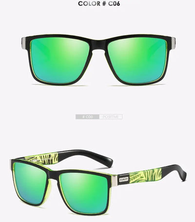 Polarised Sunglasses for Men Women Trendy Vintage Retro Fashion Square Sun Glasses