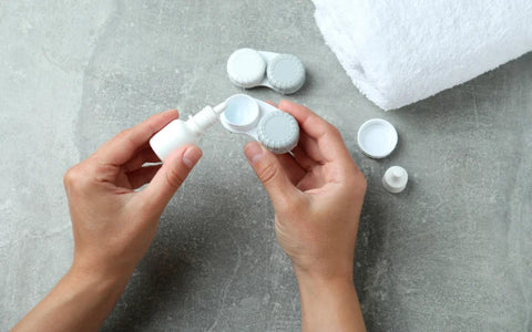 Cleaning and Storing Your Contact Lenses