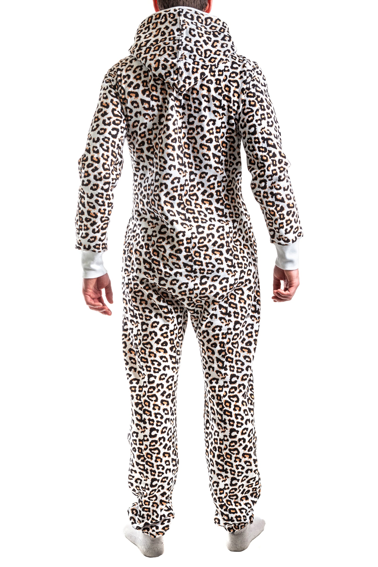 Leopard Print Adult Onesie Uni Chillwear